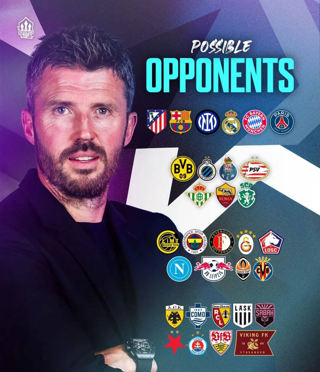 今晚，欧冠抽签！曼联首战新赛制，球队拍摄宣传海报，目标重返淘汰赛